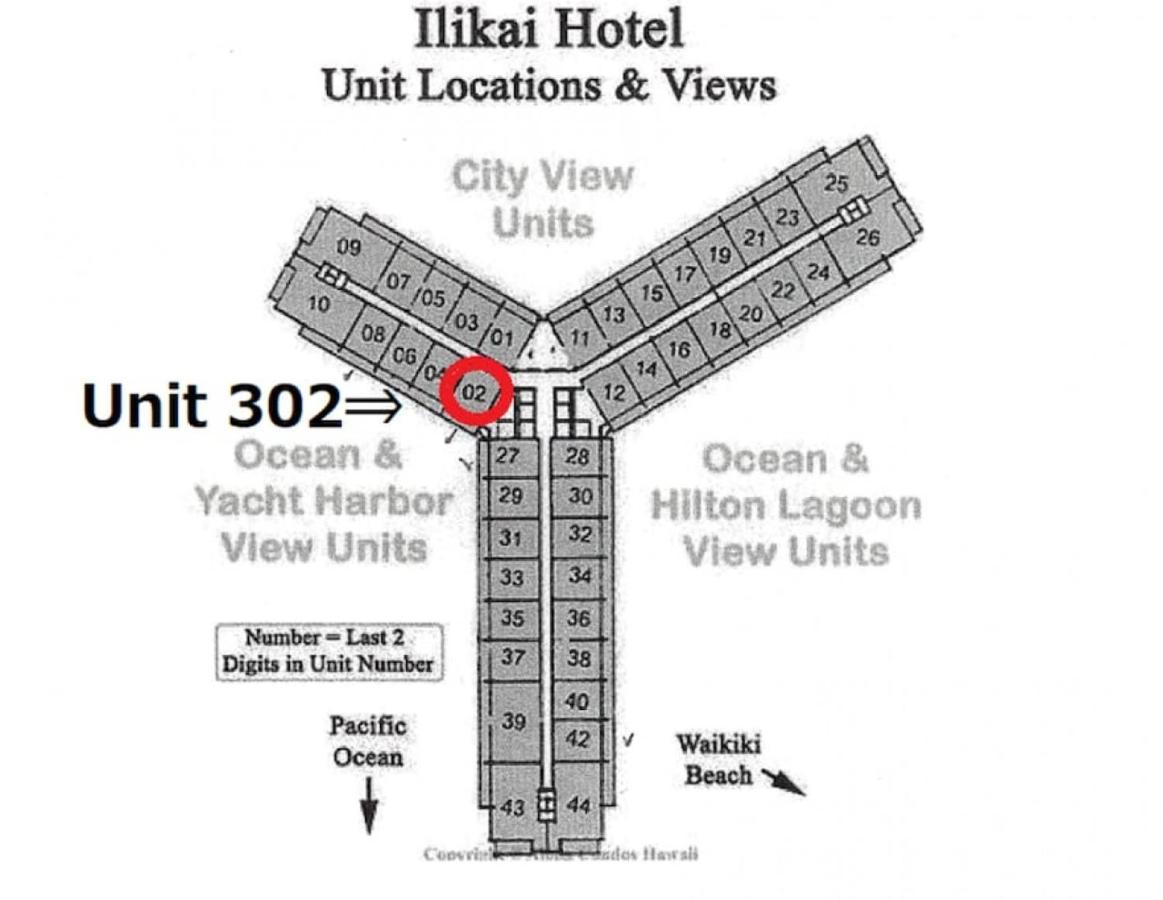 Ilikai Apt 302 - Spacious Studio With Stunning Ocean & Harbor Views 호놀룰루 외부 사진